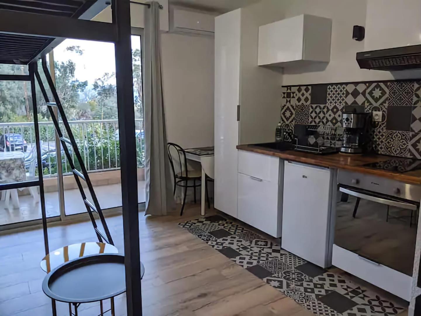 Studio 4 Pers Terrasse Vue Mer Аяччо Экстерьер фото